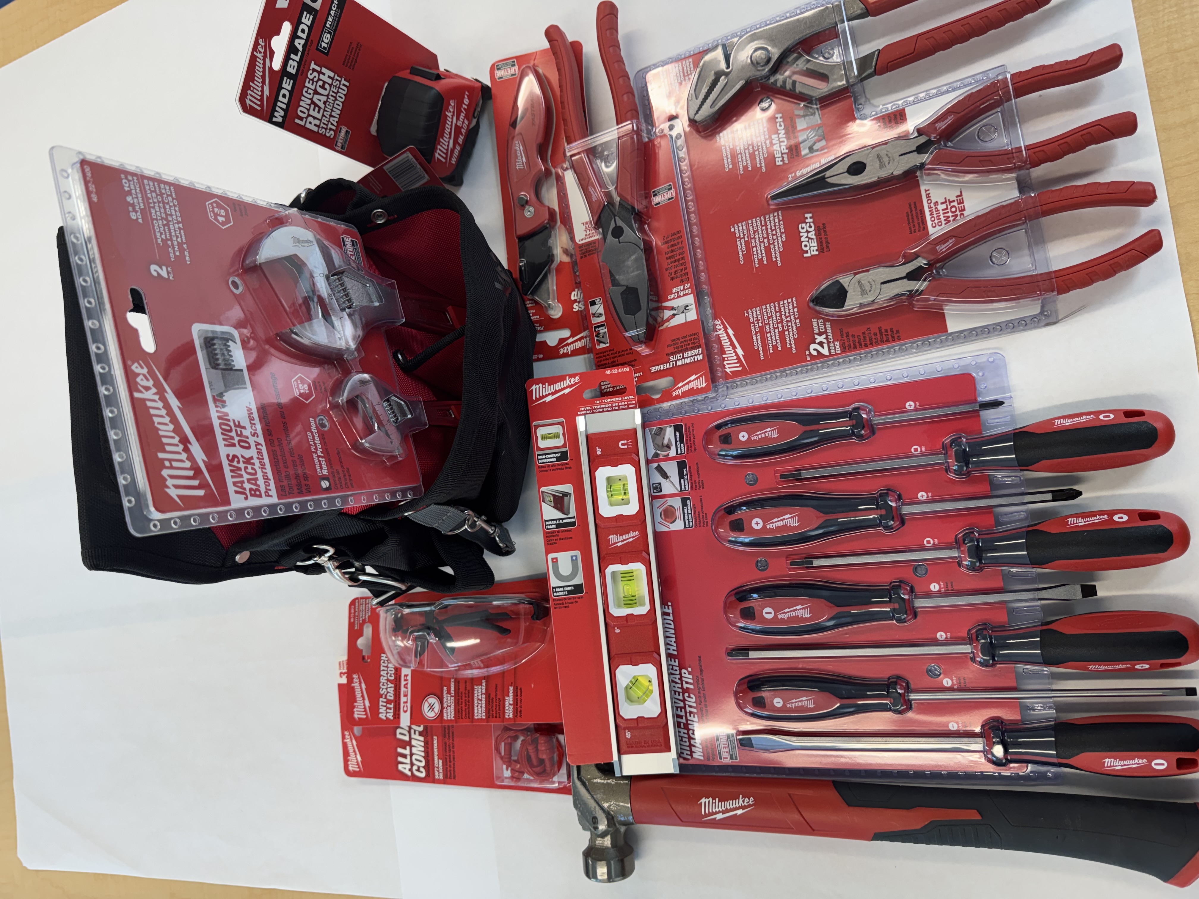 Milwaukee tool prize